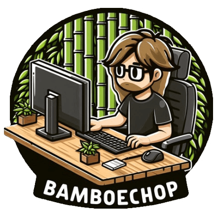 Coworking with bamboechop logo